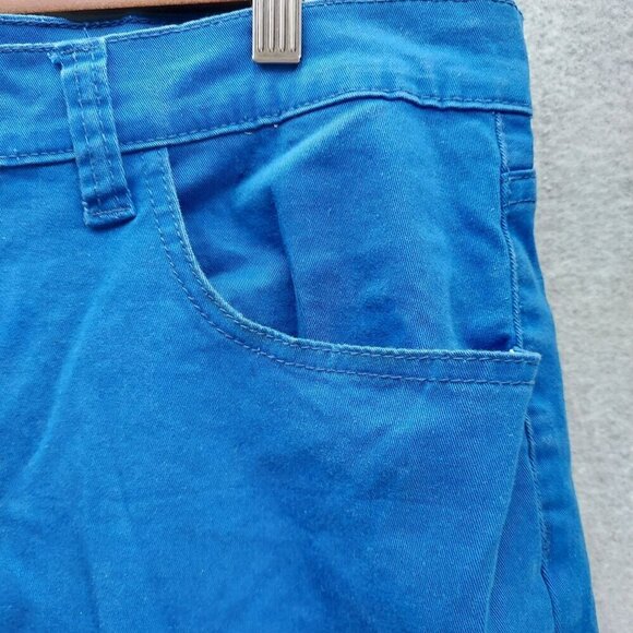 Phat Farm Mens Blue Denim Pants Casual Straight Leg Pockets Button Closure 34x32 - Picture 3 of 11